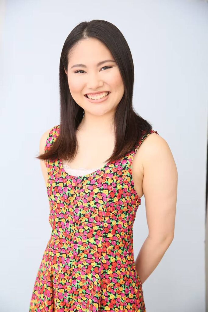 Rion Higashi. New York based actress/singer/dancer/translator Originally from Yokohama, Japan.